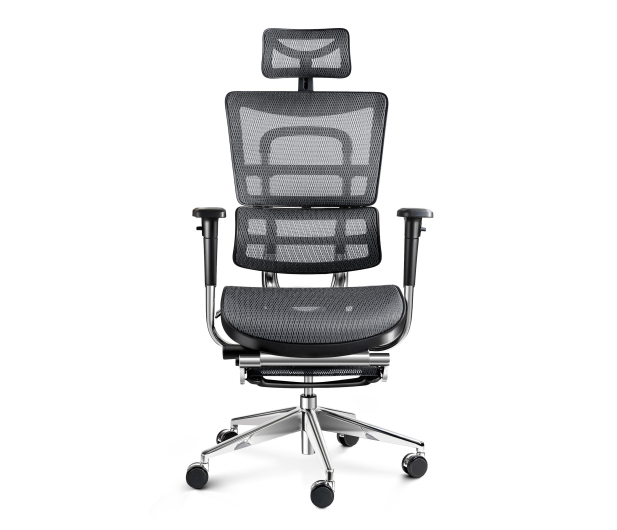 Diablo Chairs V-MASTER Czarno-szary - 1208712 - zdjęcie